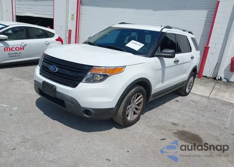 2014 Ford Police Interceptor из США, поврежденный, VIN 1FM5K8AR1EGB27295